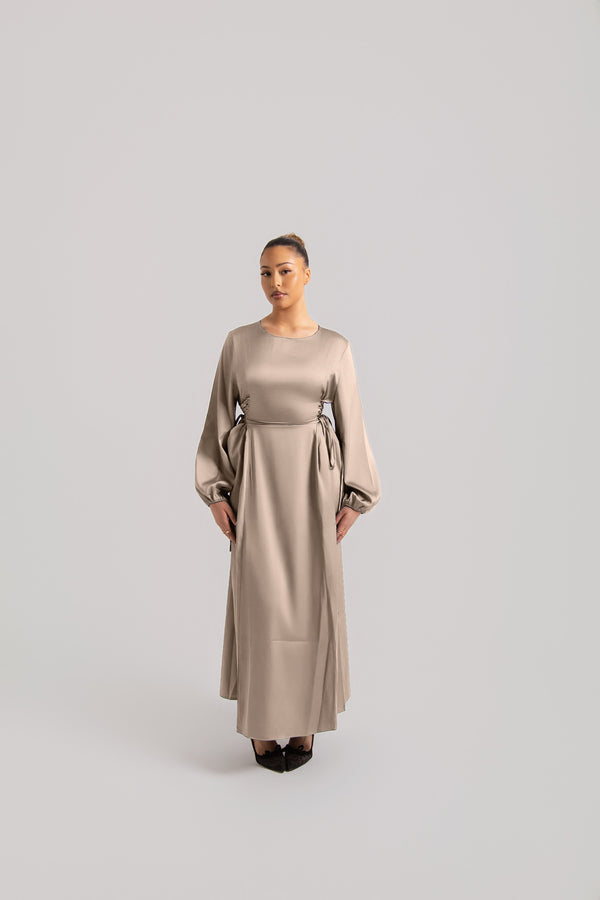 Cinched Fitted Dress