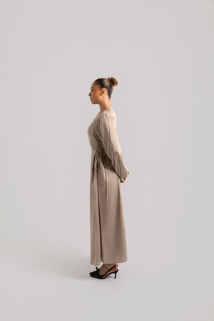 Cinched Fitted Dress