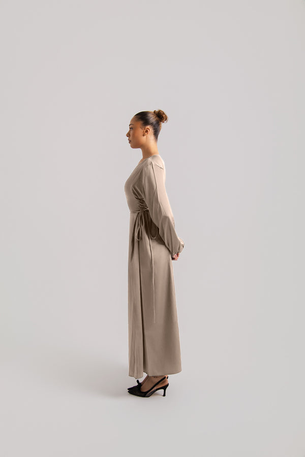 Cinched Fitted Dress