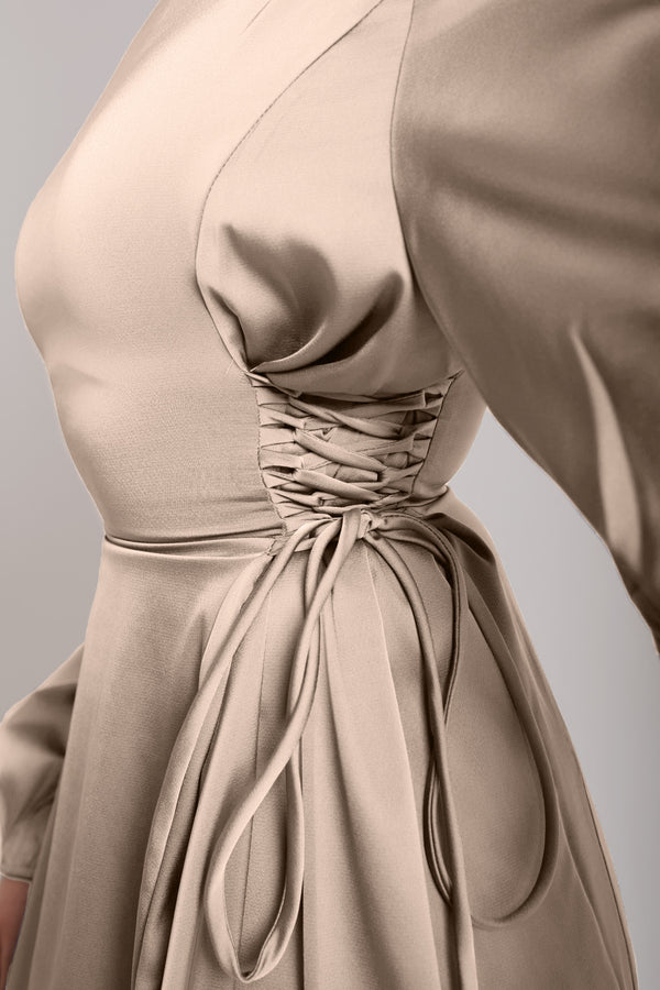 Cinched Fitted Dress