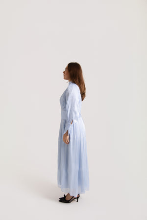 Cuffed Long Sleeved Dress