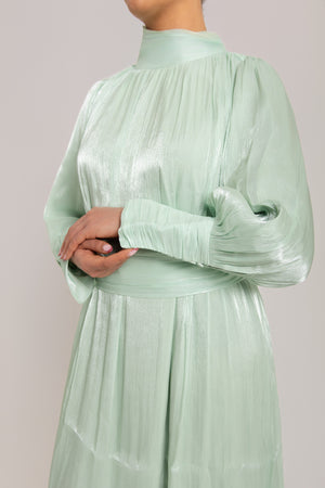 Cuffed Long Sleeved Dress