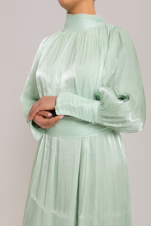 Cuffed Long Sleeved Dress
