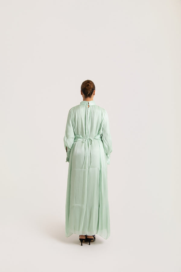 Cuffed Long Sleeved Dress