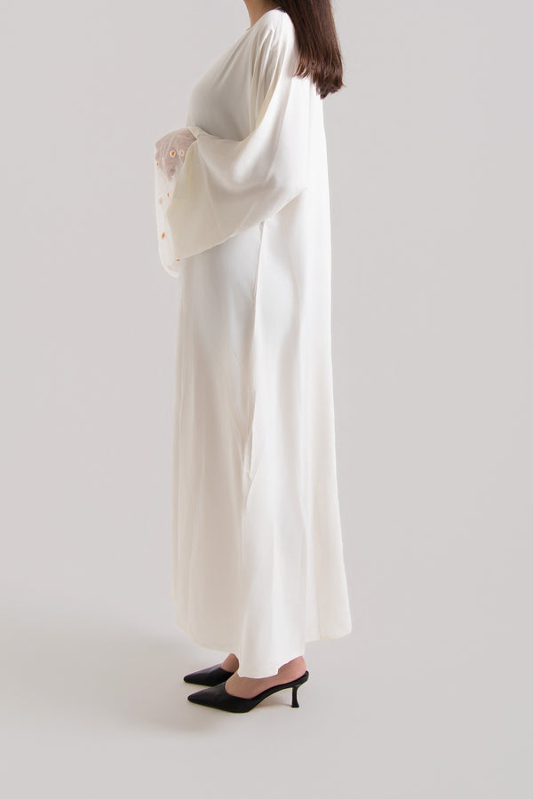 Daisy Flared Sleeved Abaya