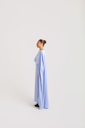 Embellished Caped Abaya