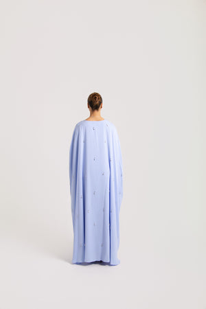 Embellished Caped Abaya