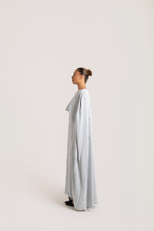 Embellished Caped Abaya