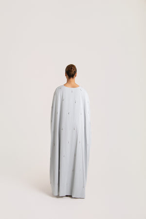 Embellished Caped Abaya