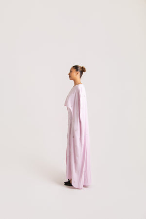 Embellished Caped Abaya