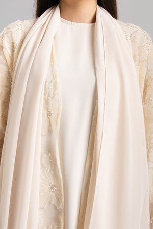 Flower Mesh Abaya