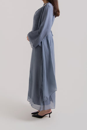 Full Sleeve Wrinkle Abaya