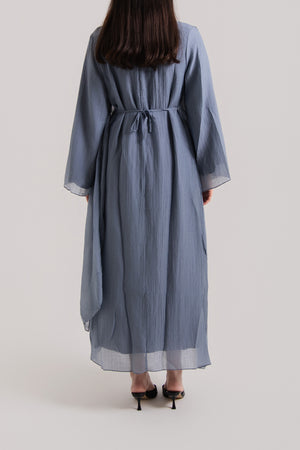 Full Sleeve Wrinkle Abaya
