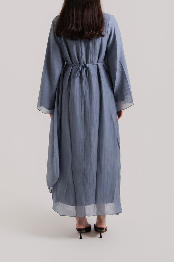 Full Sleeve Wrinkle Abaya