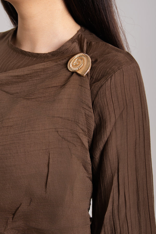 Full Sleeve Wrinkle Abaya