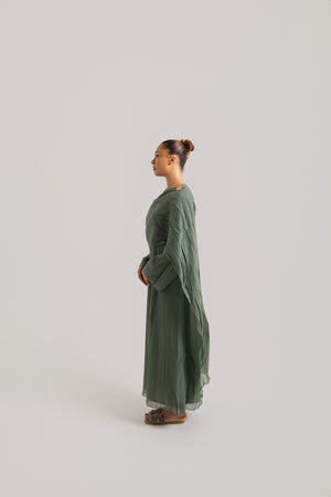 Full Sleeve Wrinkle Abaya