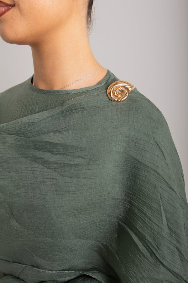 Full Sleeve Wrinkle Abaya