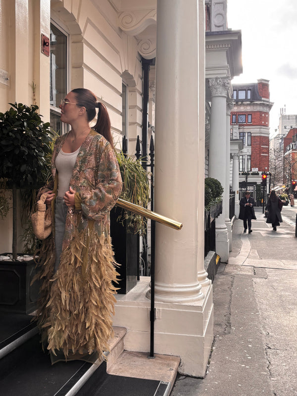 Limited Edition Feather Abaya