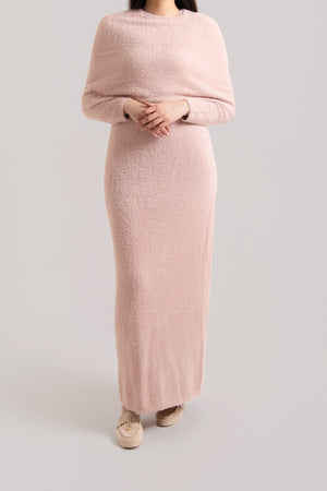 Long Knit Full Sleeved Dress