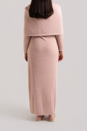 Long Knit Full Sleeved Dress