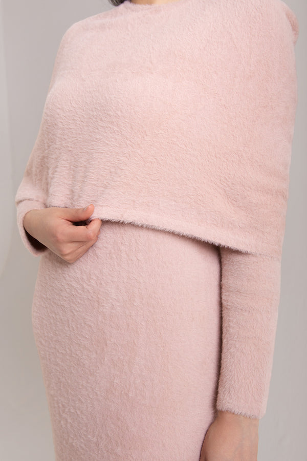 Long Knit Full Sleeved Dress