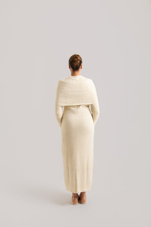 Long Knit Full Sleeved Dress