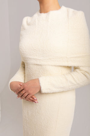 Long Knit Full Sleeved Dress