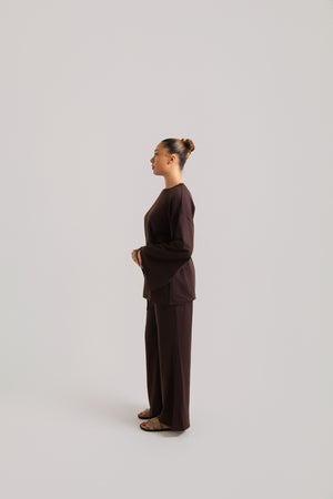 Mocha Two-piece set