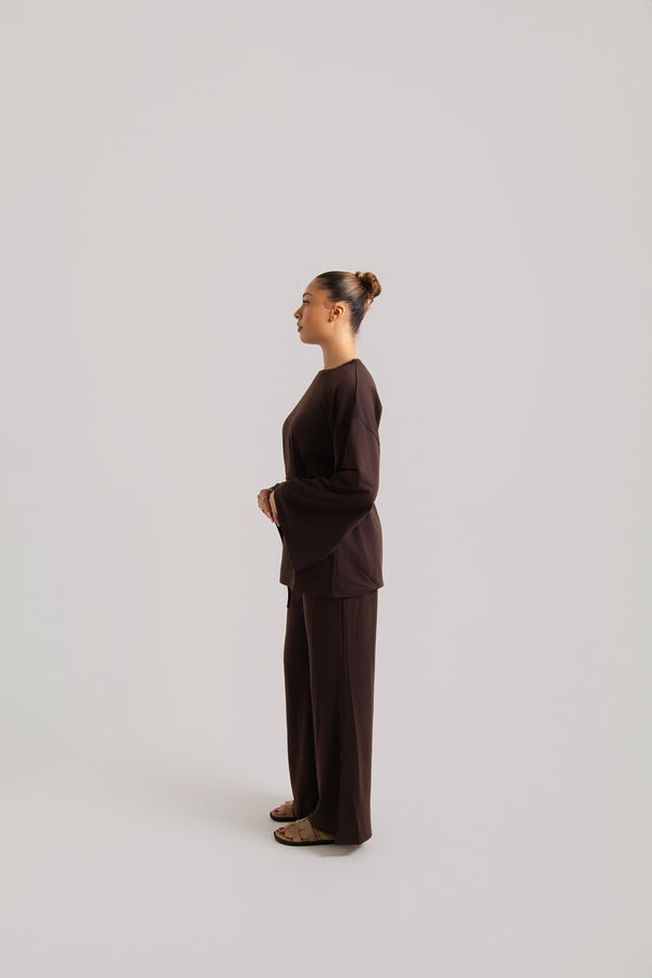 Mocha Two-piece set