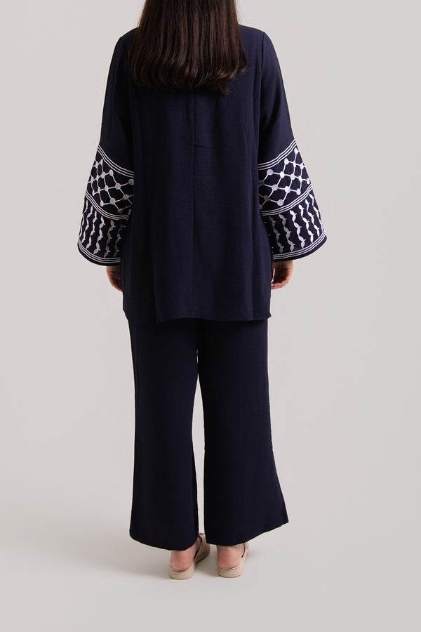 Patterned Long Sleeved Co-Ord Set