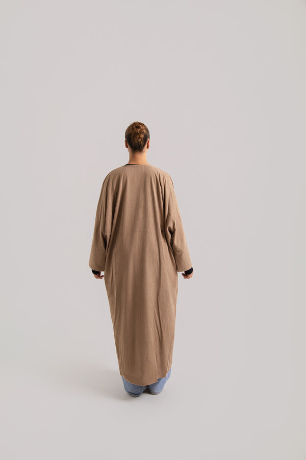 Ribbon Front Tie Abaya
