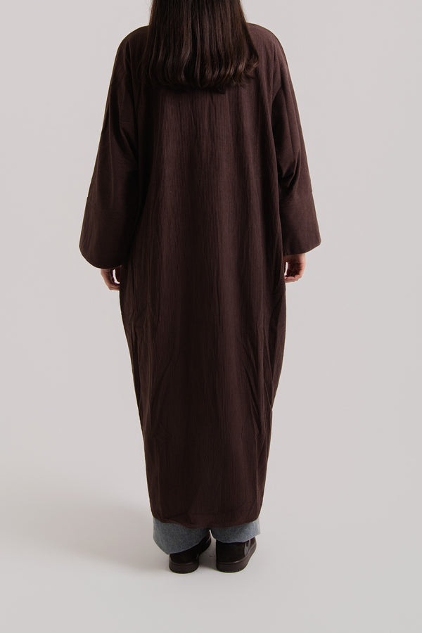 Ribbon Front Tie Abaya