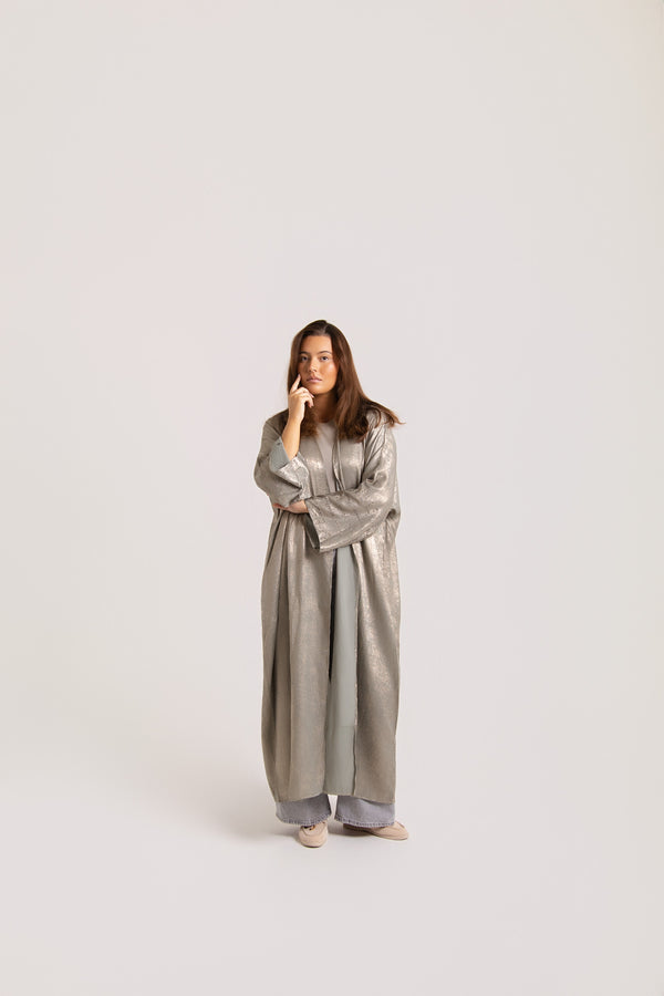 Shimmery Patterned Abaya